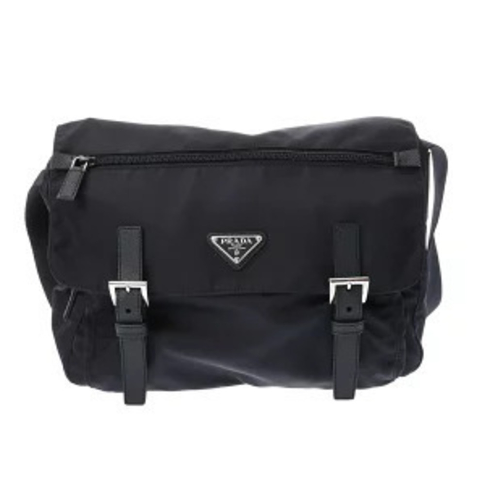 Prada Shoulder Bag Navy Blue Backpack Daypack